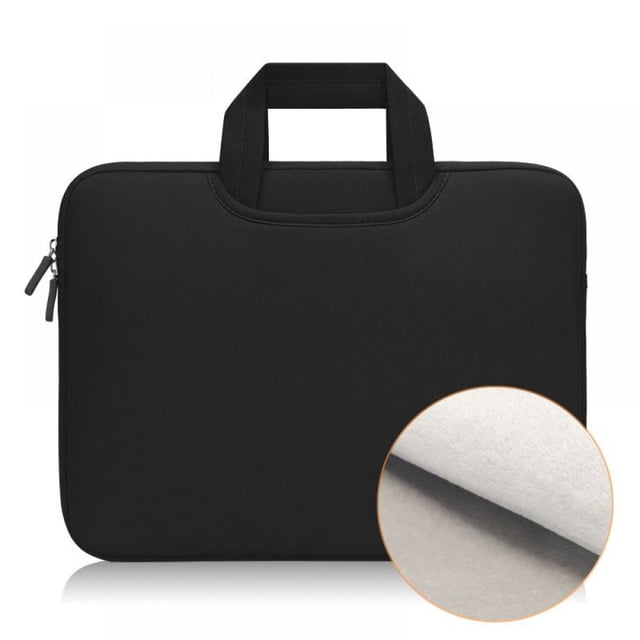 Housse d'Ordinateur Portable 11.6 à 15.6 Pouces Sac à Main Portable Imperméable Sac de Protection pour Ordinateur Portable