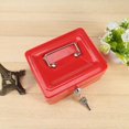 thumbnail image 3 of WALFRONT 1Pc Mini Portable Steel Petty Lockable Cash Money Coin Safe Security Box Household New, Safe Box, Money Safe Box, 3 of 8