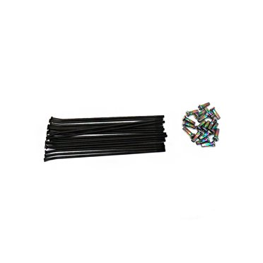 Motorcycle Wheel Spoke Wire Nipple Black 21" 18" 19" For KTM SX SXF EXC XCW HUSQVARNA TC FC TE FE 125 150 250 300 350 450 525