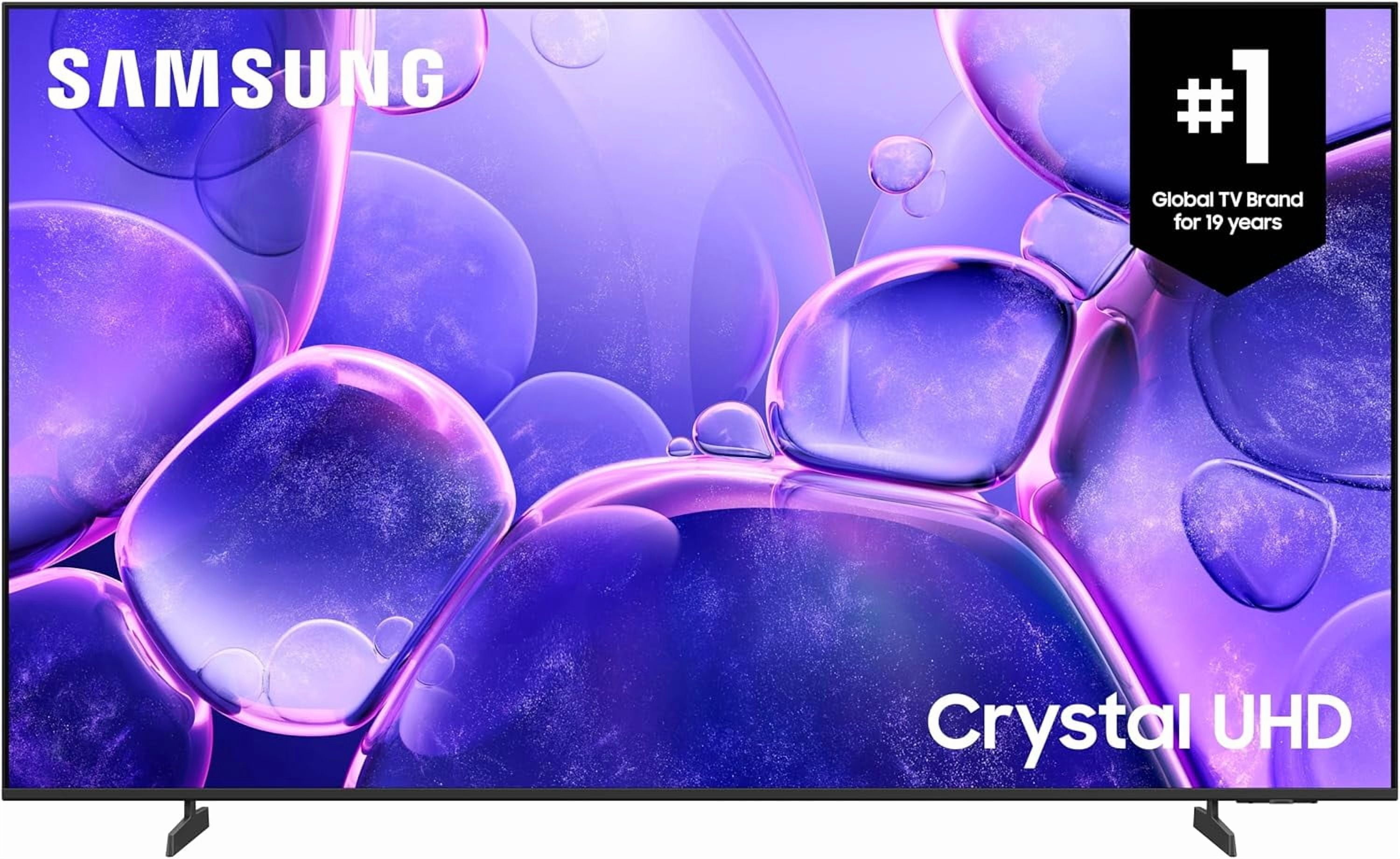 Samsung 43-Inch U8000 Crystal UHD 4K Smart TV HDR, Q-Symphony, Gaming Hub, Crystal Processor 4K, Titan Grey 2025 (UN43U8000FFXZC) - Open Box