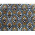 thumbnail image 4 of oneOone Georgette Viscose Fabric Damask Ikat Print Fabric BTY 42 Inch Wide, 4 of 4