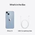 thumbnail image 4 of Restored Apple iPhone 14 – 128GB Smartphone – Blue – Unlocked – Refurbished (Good Condition), 4 of 5
