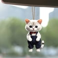 thumbnail image 1 of TopLLC 2PC Christmas Ideas Kittens Car Pendant Backpack Pendant license plate, 1 of 7