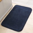 thumbnail image 3 of Thinsony Modern Bathroom Rug Soft And Comfortable For Luxurious Bath Experience Wide Application Bathroom Mat blue 40x60cm, 3 of 6