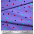 thumbnail image 2 of Soimoi Cotton Duck Fabric Square,Dot & Triangle Geometric Fabric Prints by Yard 56 Inch Wide, 2 of 3