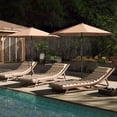 thumbnail image 4 of Costway 10 FT Solar Patio Umbrella with 96 Multi-colored LED Lights & 9 Modes Vented Top, 4 of 10