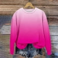 thumbnail image 4 of Yanlir Chandail Molletonné Surdimensionné pour Filles, Mode Enfants, Printemps Automne, Chandails Molletonnés, Col Rond, Manches Longues, Chandail Décontracté Ample, Hauts à Enfiler, 1-12 Ans (Rose Vif, 9 Ans), 4 of 6