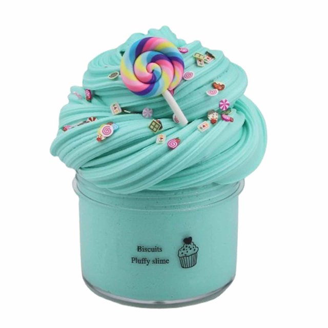 Trousse Anti-Stress en Boue de Coton Slime, Argile Colorée de Décompression Parfumée aux Fruits, Activité de Jeu Sensoriel Interactive Parent-Jeune, Bricolage Créatif Cadeaux Éducatifs