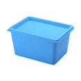 thumbnail image 1 of veasfak Organisateur de Rangement pour Jouets Bac Conteneur de Rangement Bacs pour Salon Maison Garde-Robe Bleu 26x17x14cm, 1 of 9