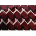 thumbnail image 4 of oneOone Cotton Silk Fabric Chevron Geometric Print Fabric By The Yard 42 Inch Wide, 4 of 4