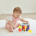 thumbnail image 1 of RKSTN Plastics Cassel Boxes Toy Toys & Hobbies Rainbows Elastic Shape Sorter Toy for Babies Fine Motor Skills Activity with Colorful Stretchy Strings Learning Sensory Play, 1 of 6