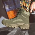 thumbnail image 4 of Men's Ankle Boots Comfortable Breathable Hiking Camping Durable Non- Side Zipper Work Boots for All-Day Use, 4 of 7