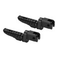 thumbnail image 4 of Motorbike Footrest, 2PCS Anti Slip T6063 Aluminium Alloy Motorcycle Front Foot Pegs Tapered Anodized   For Modification Black, 4 of 8