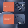 thumbnail image 3 of Bone Conduction Headphones, Stable Connection Sports Headphones Wide Application Built In 300mAh Battery  for Gym, 3 of 7