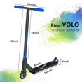 thumbnail image 2 of TOYTEXX T01 Beginner Stunt Scooter with HIC Compression, Lightweight Deck, for Kids & Adults – Blue, 2 of 6