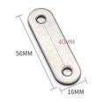 thumbnail image 4 of 1X Plaque de Réparation Plate en Acier Inoxydable pour Coin Code Réparation de Meubles P1A9 C2F2, 4 of 9