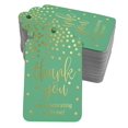 thumbnail image 1 of Inkdotpot Gold Foil Paper Hang Tags ThankYou For Celebrating With Me Birthday Favor Tags 50 Pack, 1 of 6