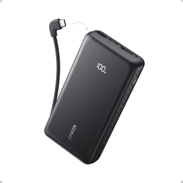 Anker PowerCore Solar 10000mAh Power Bank, 15W USB-C with Dual