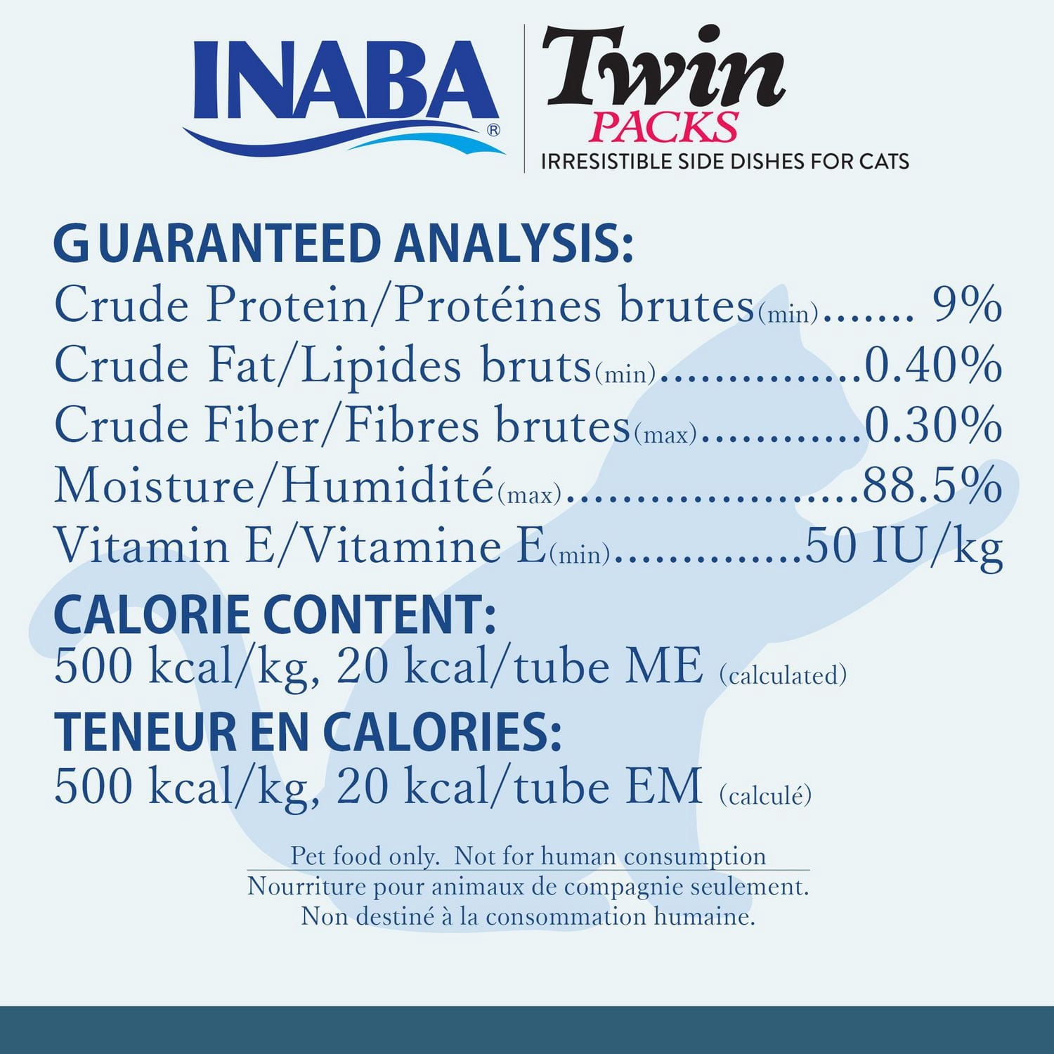 INABA Twin Packs pour chats – Poulet et thon avec recette de pétoncle dans un bouillon de pétoncle, enrichi en vitamine E, 2 sachets (2 x 40 g), 80 g au total
