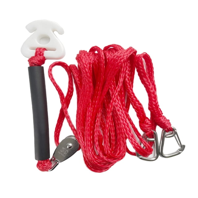 Boat Tow Harnessports Rope Steel Hook 12 Connector Pulley Skiing Wake Boarding Boating Waakeboarding
