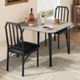 thumbnail image 3 of Kitchen Table with Chairs, 1 Table + 2 Chairs, Vintage, 3 of 9