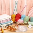 thumbnail image 1 of 23PCS Tunisian Crochet Hooks Set 3-10mm Cable Knitting Needle, 1 of 8