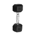 thumbnail image 1 of CAP Barbell Coated Hex Dumbbell, Single 3 - 100 lb, 1 of 6