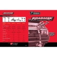 thumbnail image 4 of Trimax Verrous Porte-Vélo RMBR4 ROAD-MAX; Support d'Attelage avec Récepteur de 2 Pouces; Contient 4 Vélos; Capacité de Poids jusqu'à 132 Livres; Roue de Vélo Repose sur des Sangles; avec Verrou; Pliable; Revêtement en Poudre Noir; Acier, 4 of 5