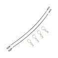 thumbnail image 2 of fastboy Metal Clip R Pin Rod With Anti-lost Rope For Convenient Connectivity Anti-lost Car Shell Rope black 1:10 1 Pc, 2 of 6