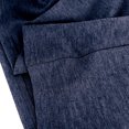 thumbnail image 4 of Yuyuzo Men Gym Tops Tees Workout Shirts 1/3 Zipper Neck Long Sleeve Solid Color Patchwork Pullover Golf Blouse, 4 of 7