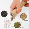 thumbnail image 4 of Unique Bargains Wooden Pepper Grinder 10.4' Adjustable Coarseness Salt Mill Shaker for Kitchen Restaurant Cooking, 4 of 7