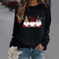 thumbnail image 2 of RKSTN Chandail pour Femmes Décontracté à Manches Longues Blouse à Imprimé de la Saint-Valentin Hauts Chandail Col Rond Coupe Ample Chandail, 2 of 3