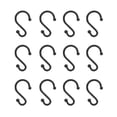 thumbnail image 3 of Mainstays S-Shaped Decorative Shower Curtain Hooks, Assorted Finishes, 3 of 6