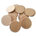 thumbnail image 1 of GUOOL 20 Pcs Tranches de Bois Non Finies Disque Rond Cercle Pièces Découpes Éclats 3 cm, 1 of 9