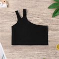 thumbnail image 2 of Birdeem Solid Color Children Fashionable Girl Sleeveless Top Summer Children Camisole, 2 of 12