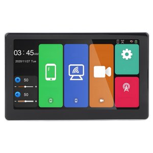 Dash Cam, 4K Dash Cam, 7in Écran double objectif, 2.4/5GHz WIFI, BT5.0, pour IOS Dispositifs et pour les dispositifs pour auto