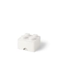 thumbnail image 2 of LEGO Brick Drawer, 4 Knobs, 1 Drawer, Stackable Storage Box, White, 2 of 10