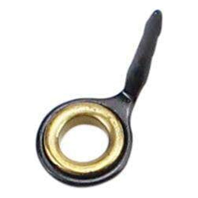 ziyahi 10x Stainless Steel Fishing Rod Guides Fishing Rod Tip Repair Kit Gold 6