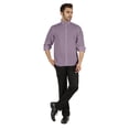 thumbnail image 2 of Bestman Formal Front Button Placket Solid Shirts For Mens Long Sleeve Regular Fit Shirt, 2 of 7