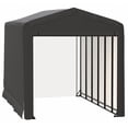 thumbnail image 1 of ShelterTube Wind and Snow-Load Rated Garage, 14x27x16 Gray, 1 of 7