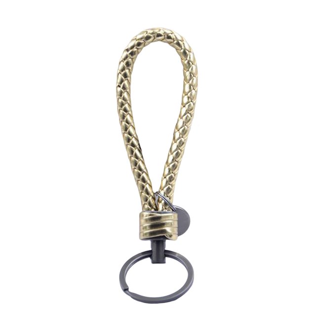 LYMAYTER Versatile Keychain Decoration Car Handcrafted Braided Keychain - Zinc Alloy, Fashion