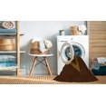 thumbnail image 2 of Ahgly Company Machine Washable Indoor Rectangle Transitional Saddle Brown Area Rugs, 7' x 9', 2 of 7