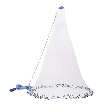 En Plein Air en Nylon Monofilament Jeté à la Main Réseau de Pêche Pelle Portable - 8ft