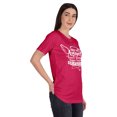 thumbnail image 2 of Inkmeso T-shirt Nurse pour Femmes Not All Angel Have Wings Some Have Stethoscopes, 2 of 8