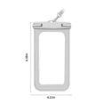 thumbnail image 3 of Kbndieu Phone Pouch Universal Phone Pouch Ipx8 Phone Case for Beach Underwater Cellphone Dry Bag with Lanyard Fits All Phones up to 6.7In Home Essentials, 3 of 8