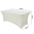 thumbnail image 5 of Elastic Tablecloth Decorative Close-fitted Unique Banquet Rectangular Table Cover, 5 of 5