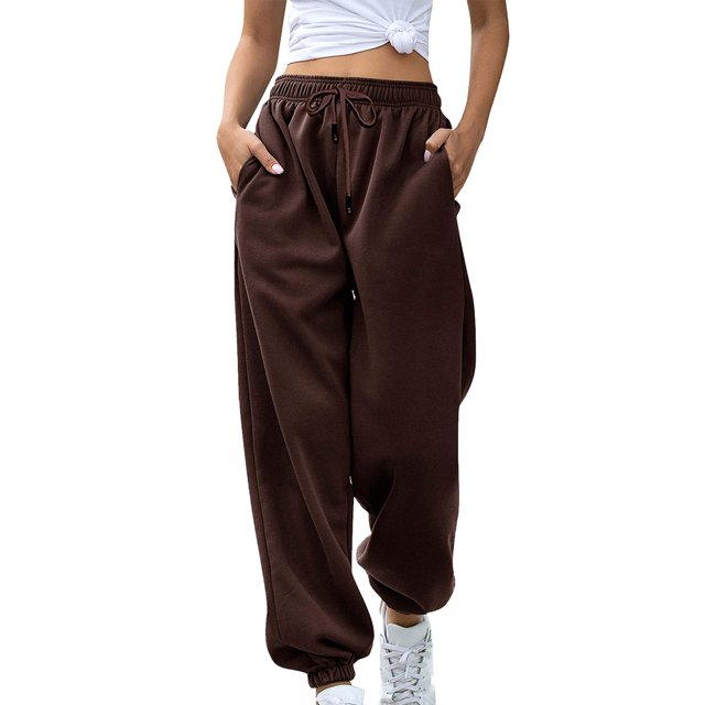 Birdeem Pantalon Long Droit Décontracté Mode Femme Taille Élastique