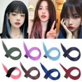 thumbnail image 5 of RYGRZJ Perruque Synthétique Colorée pour Cheveux, Extensions de Cheveux à Clipser en une Pièce, 5 of 5