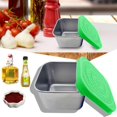 thumbnail image 2 of Ongmies Snack Container Leak Proof Small Food Container with Silicone Lid Stackable Snack Jar Stainless Steel Snack Containers Lunch Boxes, 2 of 9