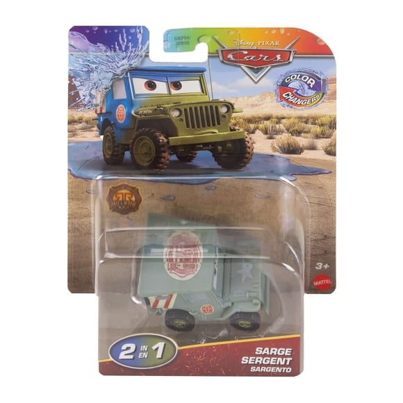 Disney and Pixar Cars Color Changers Collection, Toy Cars Change Color with Water